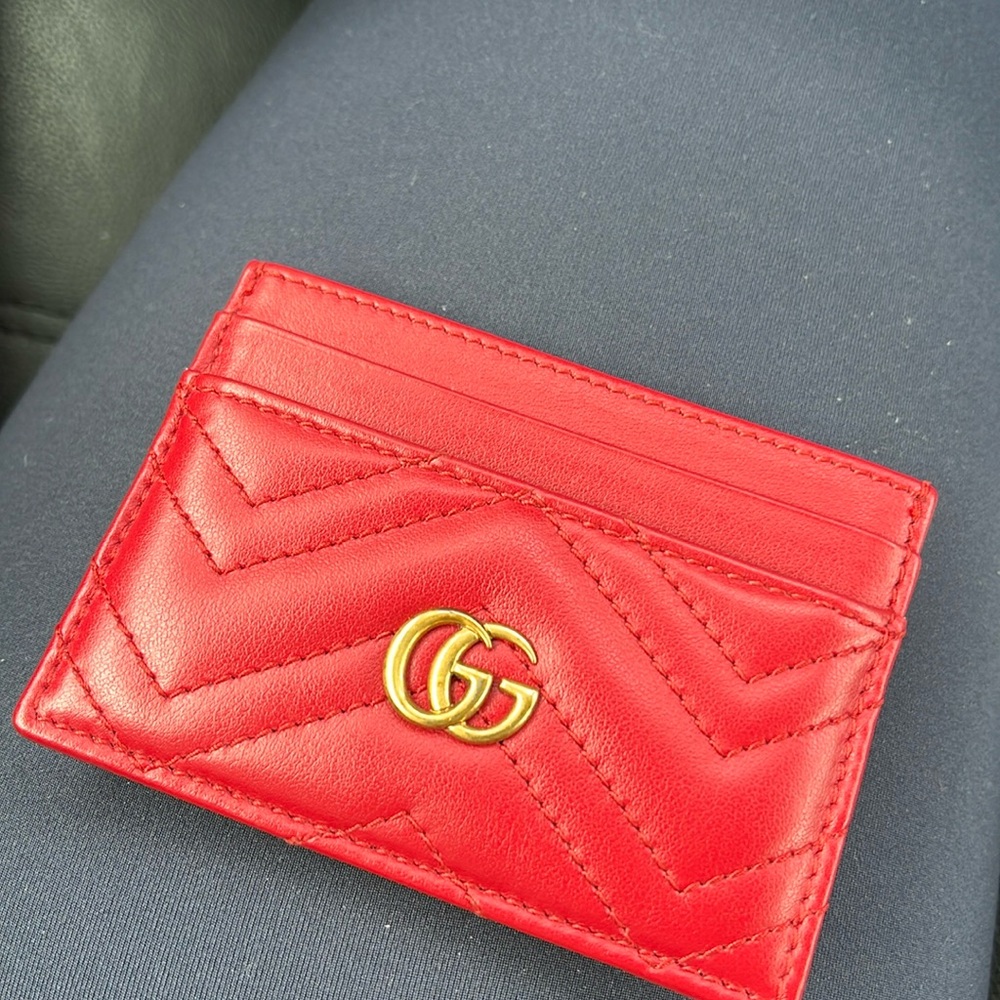 Gucci marmont wallet authentic